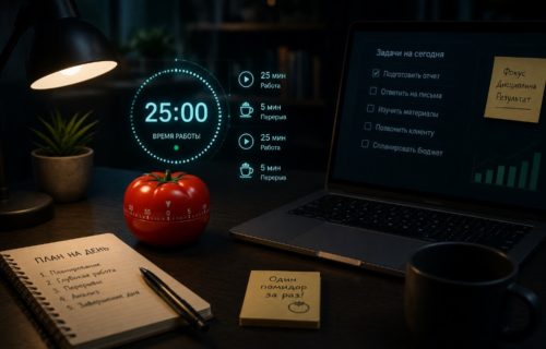 Техника Помодоро: как использовать для продуктивности
